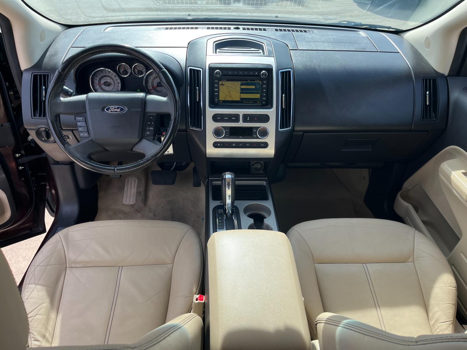 2009 BROWN /TAN Ford Edge (2FMDK39C09B) , Automatic transmission, located at 14700 Tomball Parkway 249, Houston, TX, 77086, (281) 444-2200, 29.928619, -95.504074 - Photo #10